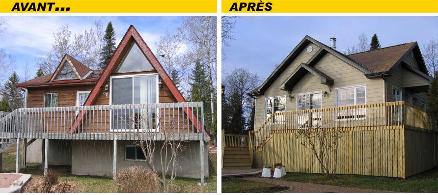 Rénovation majeure d'un chalet